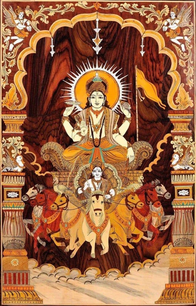 https://www.exoticindiaart.com/product/paintings/bhagawan-surya-on-his-seven-horse-chariot-framed